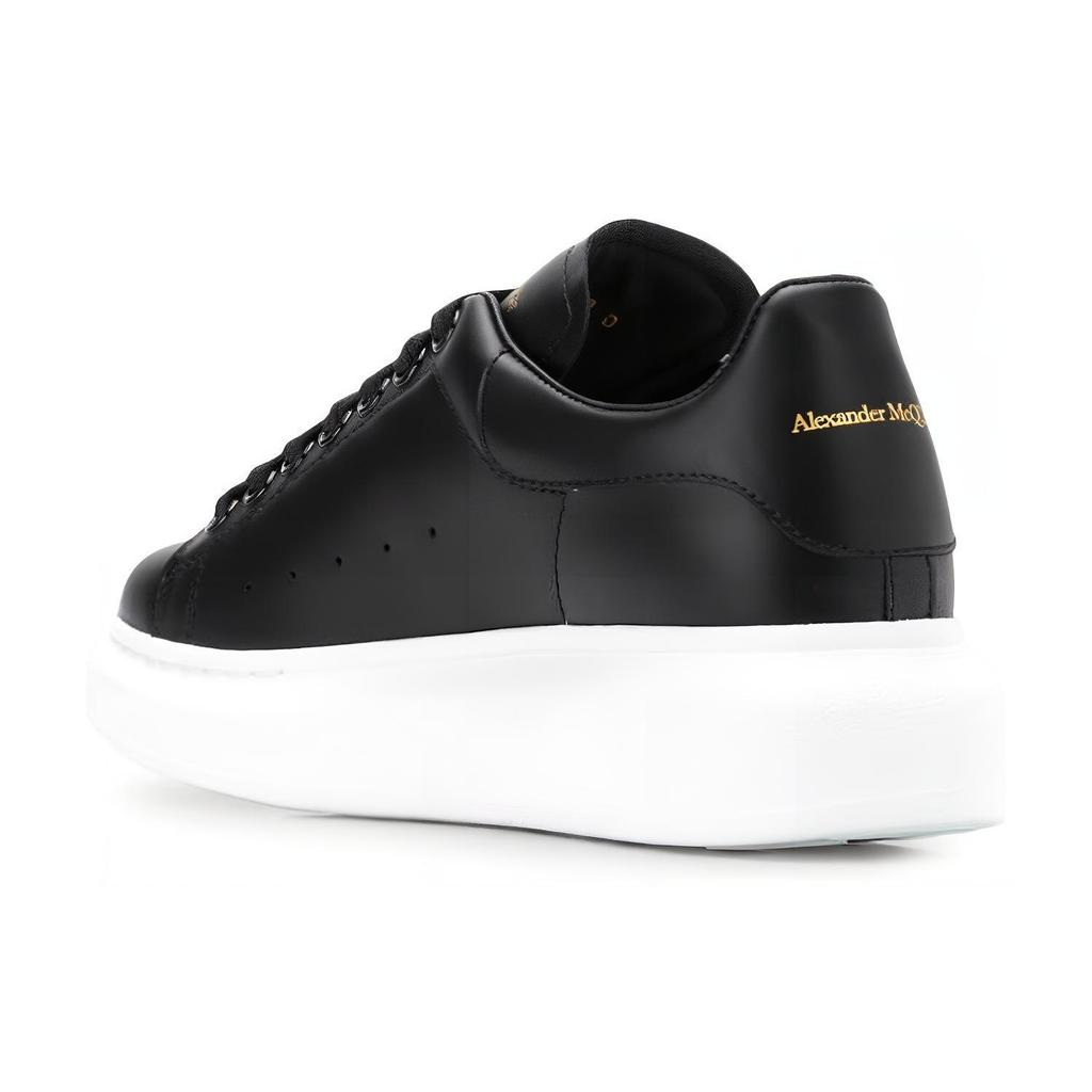 (WMNS) Alexander McQueen Oversized Sneaker 'Black' Women's 553770WHGP01000