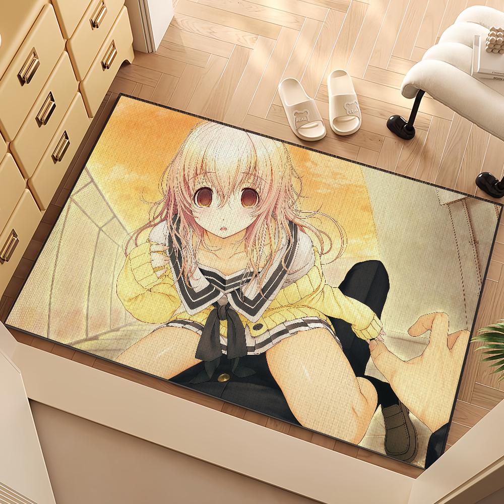 Anime Music M-Mukou Aoi Small Carpet Bedside Kitchen Bath Living Home House Bedroom Floor Mat Doormat Rug Decoration