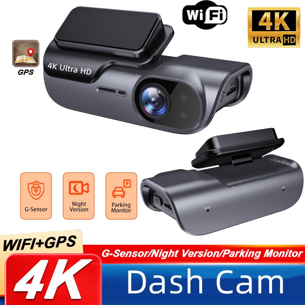 4K HD Wireless Single Lens Hidden Dashcam with WiFi