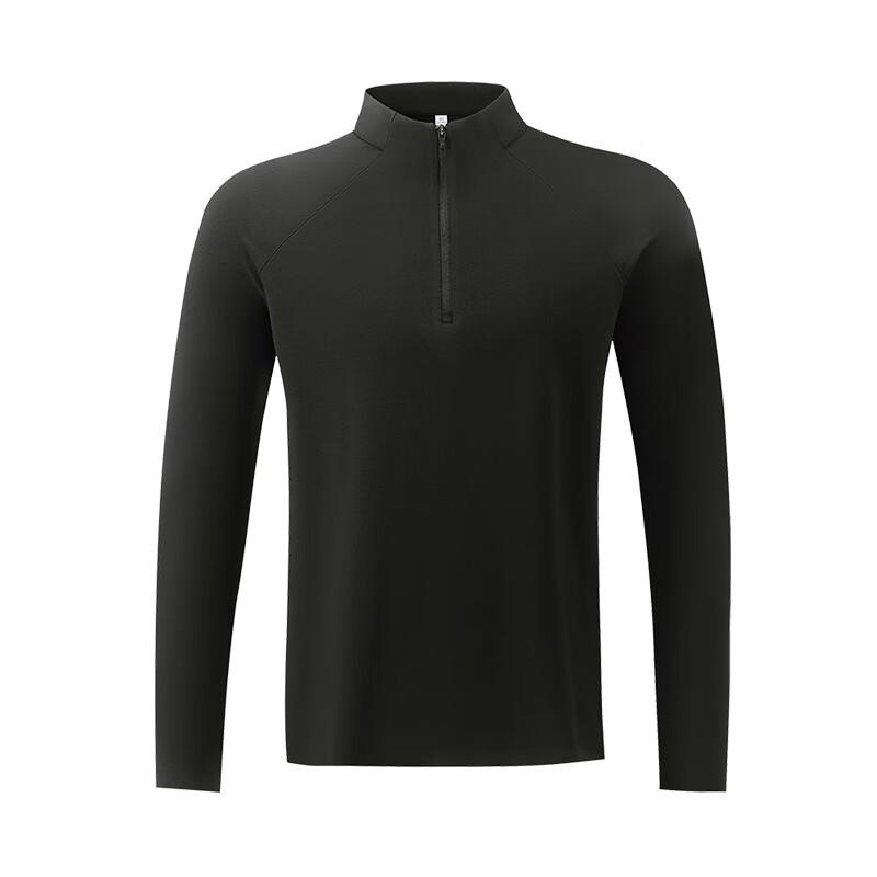 Alpina Kangaroo Men s MAL-51017 Stand Collar Zipper Long Sleeve T-Shirt XL