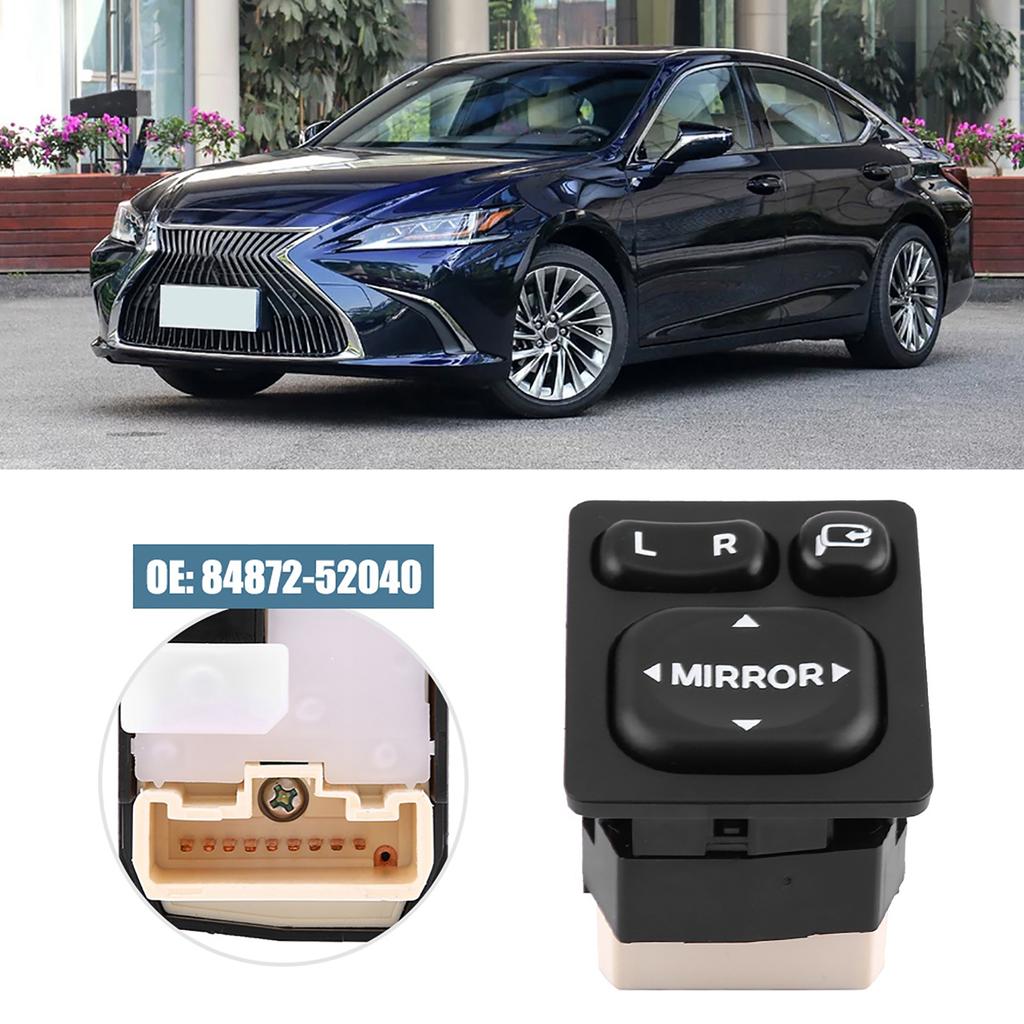 Car Rear View Folding Mirror Control Switch for 84872‑52040