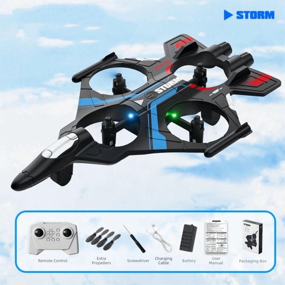 EPP Foam Four Motor Helicopter Toy Gravity Sensing RC Hobby Jet Plane  Home Decor