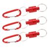 3PCS Magnetic Key Holder Quick Release Keychain Aluminum Alloy Portable Magnetic Buckle for Repair T