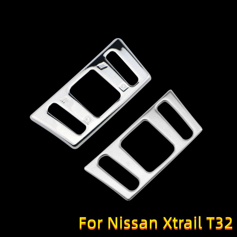 Für Nissan X-trail Xtrail T32 2014-2026 Qashqai J11 2016-2026 Auto Mittelkonsole Lüftungsauslass Einstellknopf Abdeckleiste