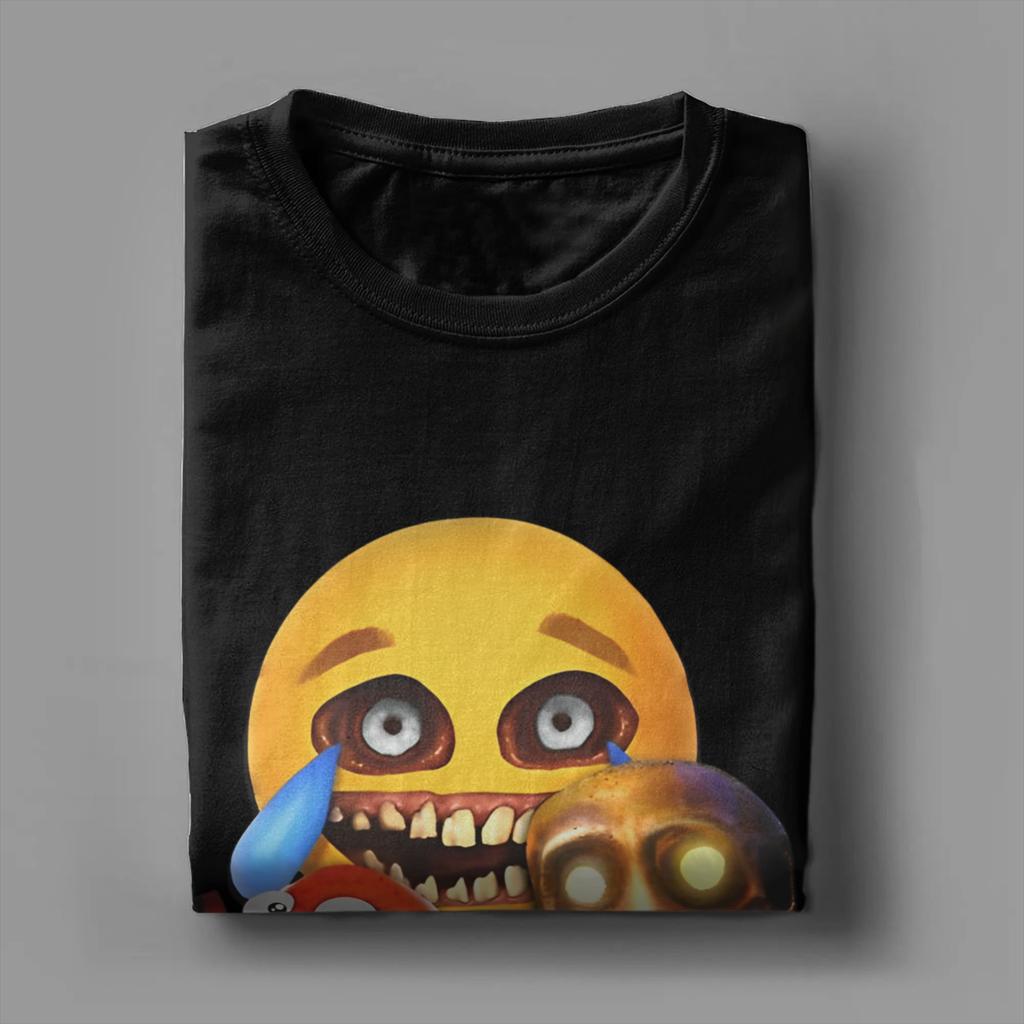 T-Shirt Homme T-Shirts en Coton T-Shirts à Manches Courtes Jeu Chaud Repo Robot Merch Imprimé