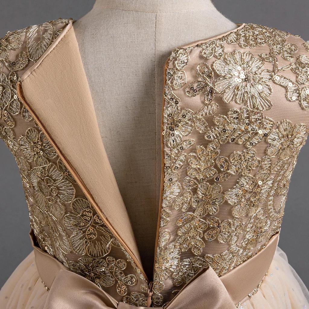 Rochie elegantă pentru fete adolescente, dantelă, prințesă, concurs de petrecere de ziua de naștere, prima împărtășanie, domnișoare de onoare, rochii de fete cu flori pentru nuntă