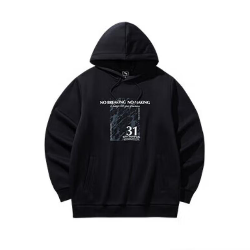 ANTA Men s Hooded Letter Print Sweatshirt 2XL 3500₽