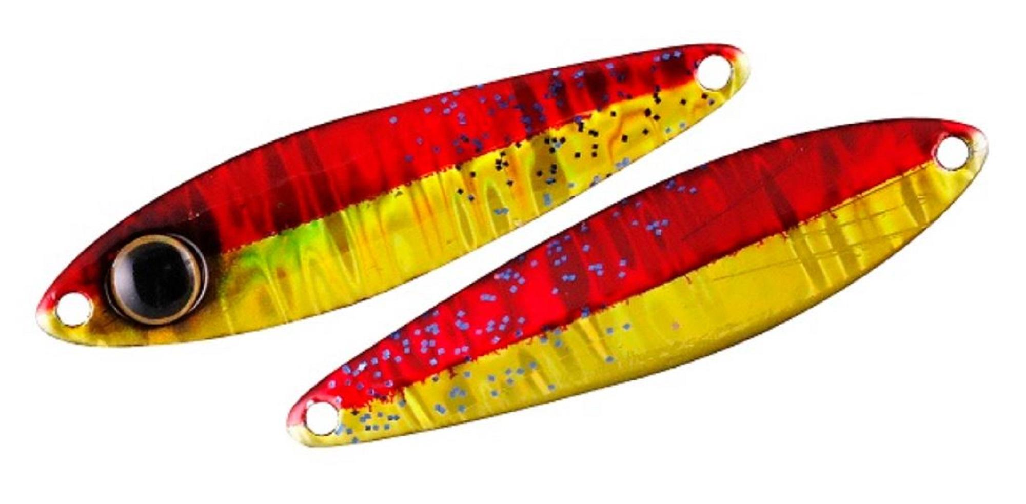 Jig Métal Jackall Bin Bin TG Tungstène 100g Or/rouge, Leurre Coulant Pêche En Mer