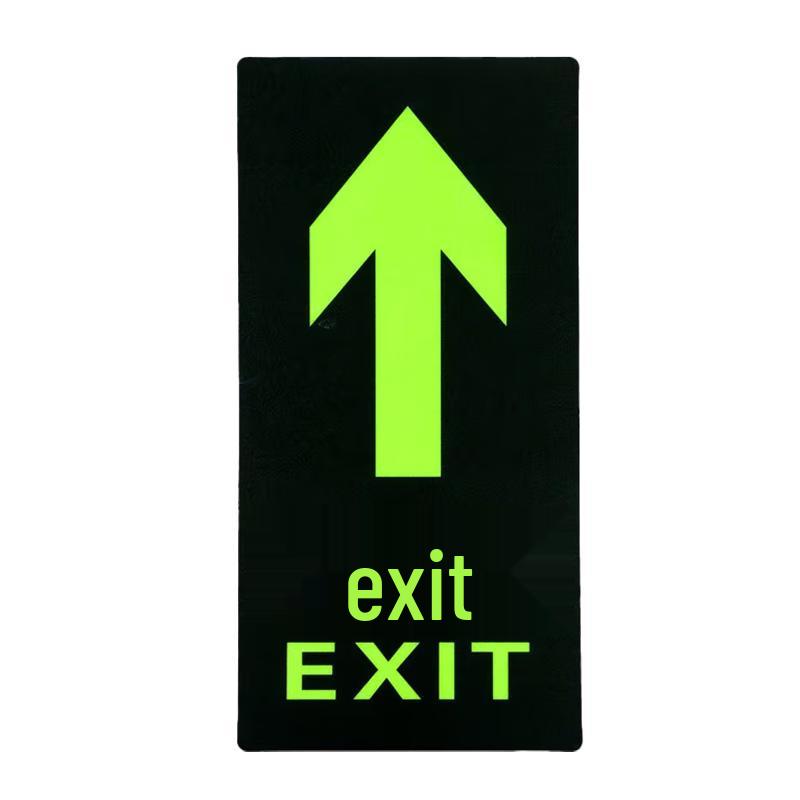 Jingula KCx Safety Signs & Inspection Cards Safety Exit Straight (5 Pcs)