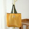 Single Foldable One - Shoulder Shopping Bag: Environmentally Friendly, Portable For Supermarket Groceries