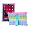 Kinder iPad Tablet Hülle für 10,2 (7. 8. 9. Gen) Pro11 Air4 5 Weiche Ständer-Pop-Spielzeug-Hülle für iPad 9.7 Mini3 4 5 Funda