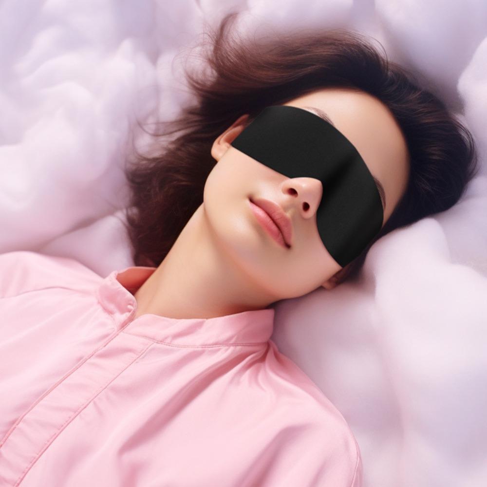 Concise Soft Blackout Sleep Mask Sleep Sleep Mask New Cotton Filled Sleeping Mask
