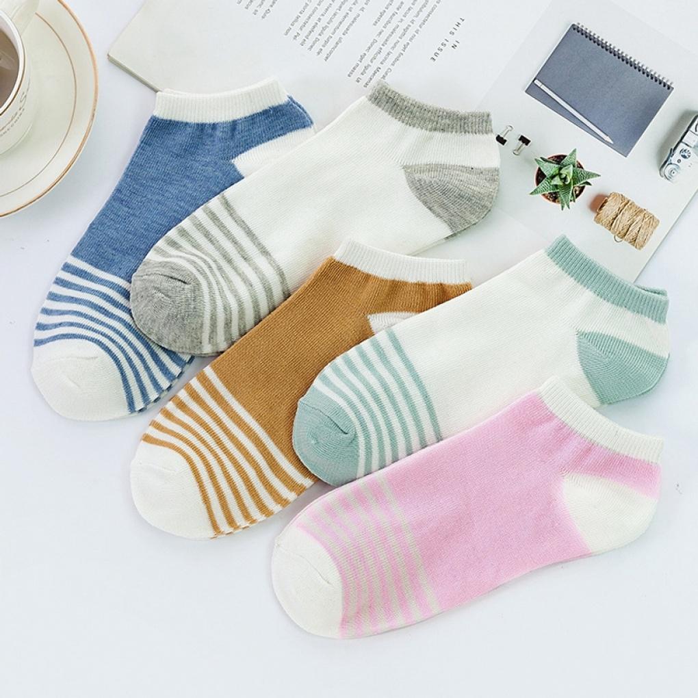 20 Pairs of Striped Women s Ankle Socks Summer Socks