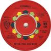 7inch Record PETER PAUL  MARY  Stewball  The Cruel War WB121 WARNER BROS. R 1963 Japan Rock Used