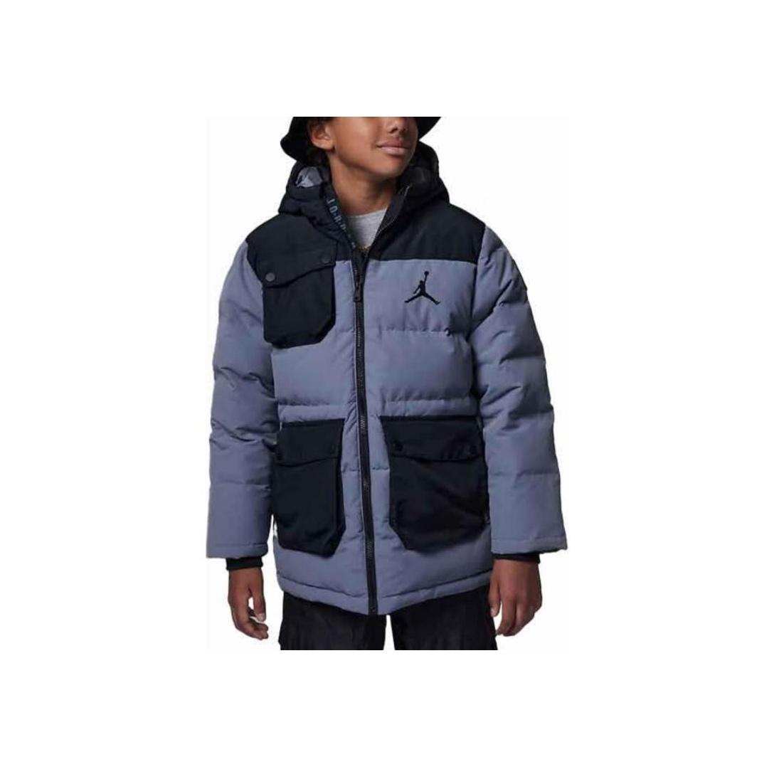 

Jordan Warm Outdoor Casual Sports Jacket Детская куртка серая FV5800-084 M