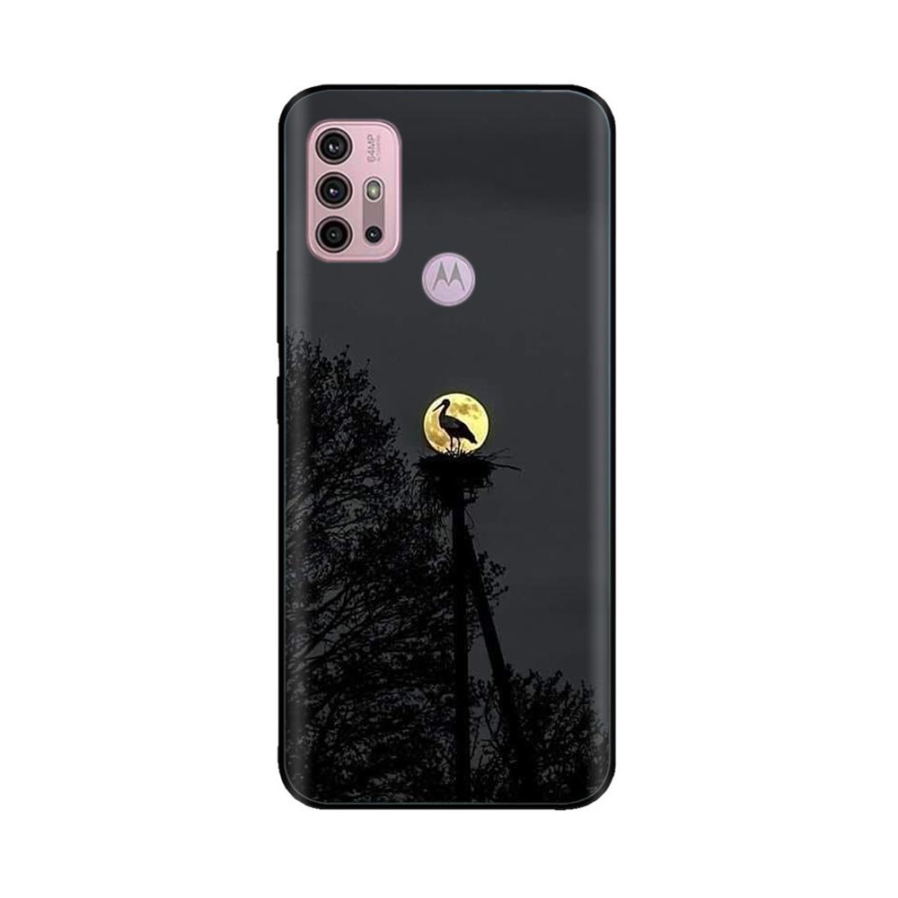 For Motorola Moto G20 Case XT2128-1 XT2128-2 Cover Cute Cartoon Painted Soft Silicone Phone Case For Moto G10 G30 G20 G60 Capa