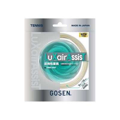 GOSEN LuXair Assist Tennis 16mm TSLXA0NA String, Natural,