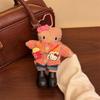 Sanrio Cute Long Legs Hello Kitty Plush Doll Toy Love Buckle Keychain Pendant Kt Cat Bag Hanging Backpack Charm Girly Heart Gift