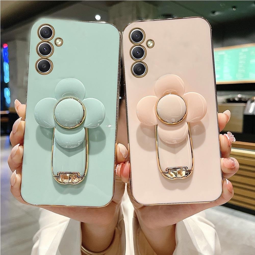 

Чехол-держатель Phond с цветочным покрытием для Samsung Galaxy A05 A05S A14 A54 A04 A34 A24 M14 4G 5G