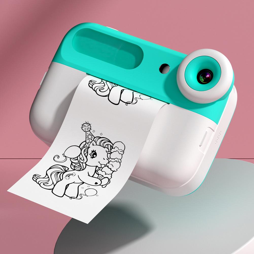 3.0 Inch Touch Screen Instant Print Camera 48MP Kids Camera Thermal Print Children HD Camera Toy for Christmas Birthday Gifts