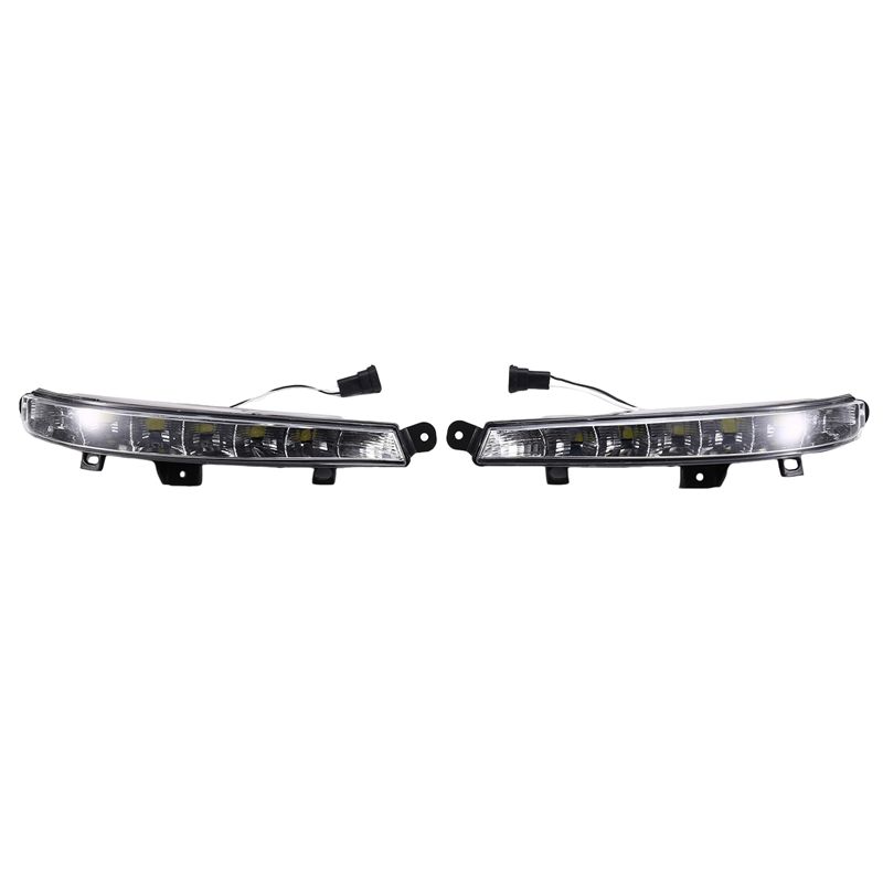 Versatile Car Left Right DRL LED Fog Lamps Lights Daytime Running Lights For Mercedes Benz W221 S63 AMG 2007-2013 2218201356
