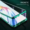 Magnetic Metal Case For Huawei Honor X9b X9a X9c 5G X40 X50 X60 Pro Double Sided Tempered Glass Cover
