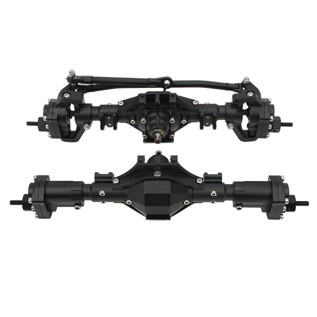 Front Rear Axle Assembly with Drive Shaft Upgrade Parts Fit for   SCX10 II 90046 90047