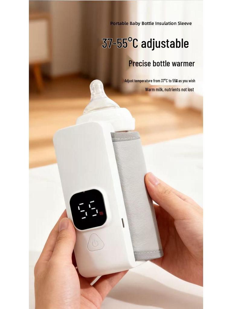 International Portable Heated Bag & Bottle Warmer - Universal Temperature Control for Milk