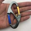 Aluminiumlegierung Outdoor Bergsteiger Karabiner Multifunktionale Sichere Schloss Schnalle