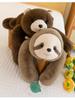 Adorable Pet Plush Toy: Soothing Lying Pose for Bedtime Hugs - Perfect Birthday Gift