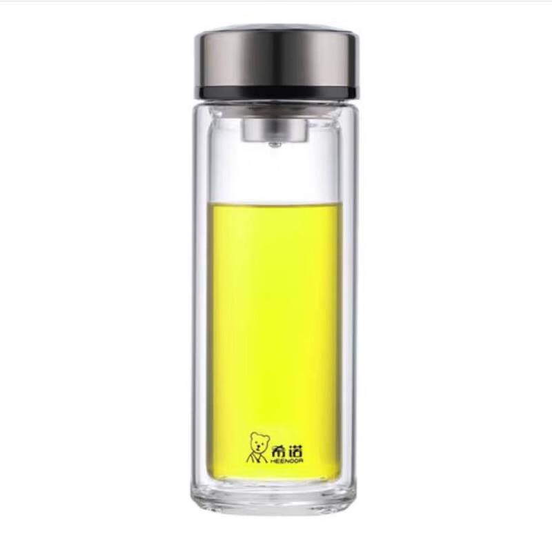 Xinuo XN-7072 Double Wall Glass Tea Infuser Bottle