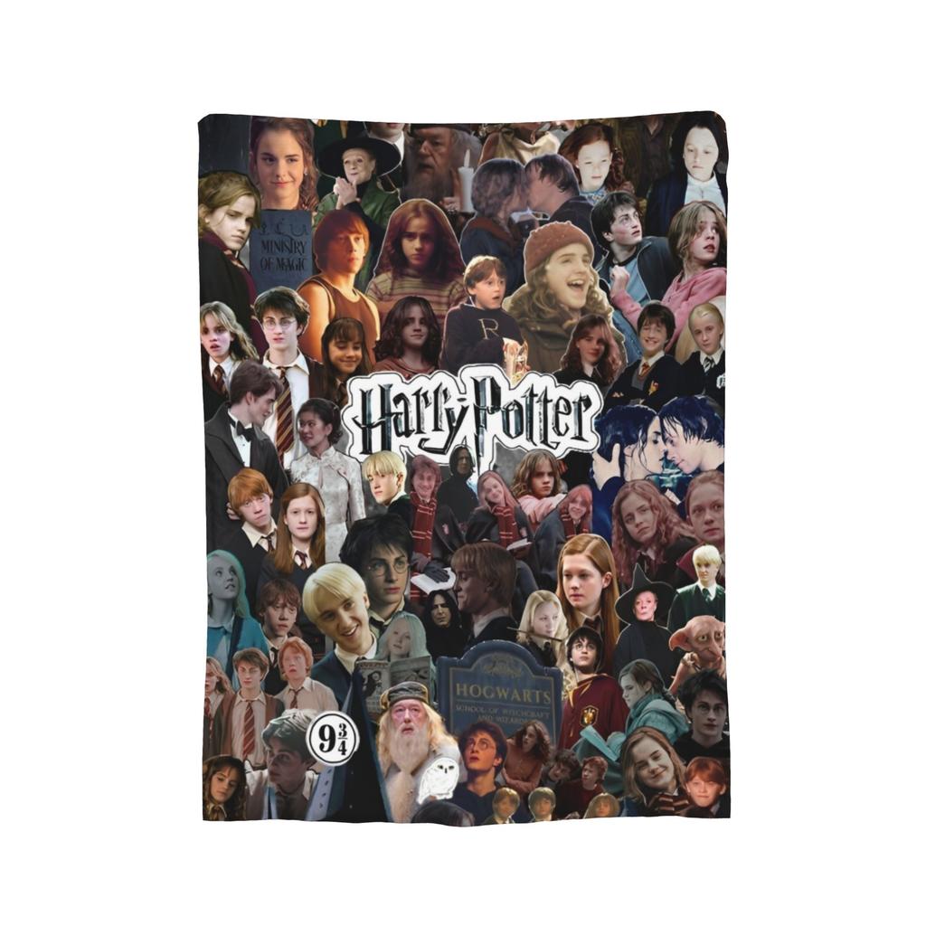 H-Harry P-Potter Mago Coperta Multitaglia Super Morbida e Calda Coperte da Divano e Letto