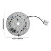 3.94 Inch LED Ceiling Fan Light Kit 18W 1530LM Dimmable Round LED Light Engine 3000K/4000K/6500K Ceiling Fan Retrofit Kit