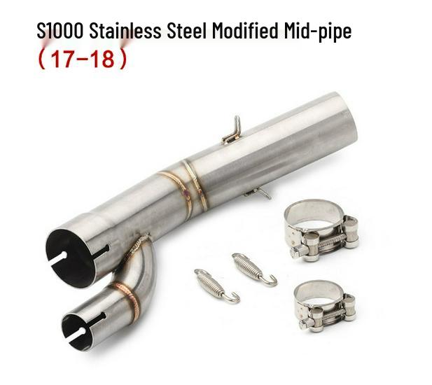 BMW S1000RR 304 Stainless Steel Mid-Pipe Motorcycle Exhaust
