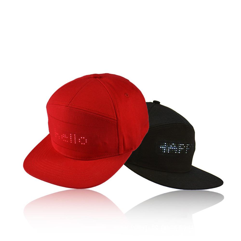LED Display Hat Bluetooth LED Hiphop 