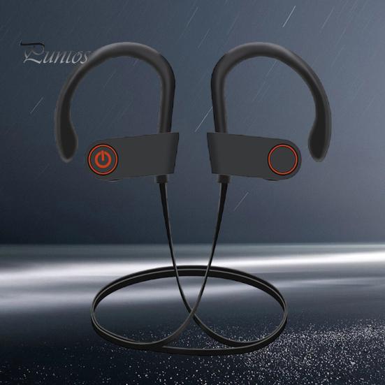 Wireless Sports Earbuds Waterproof Noise Cancelling HiFi Sound Ear Hook Bluetooth-compatible 5.0 Earphone