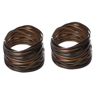 Good-Coffee Gradient Flat Synthetic Rattan Repair Material Rattan Wicker Repair Kit For Knit And Chair Table Furniture Repair