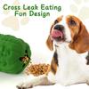 Hundekauspielzeug Gemüseform Hundesnack-ausgebendes Kauspielzeug Welpen-Puzzlespielzeug Fressnapf Zahnbürstenspielzeug