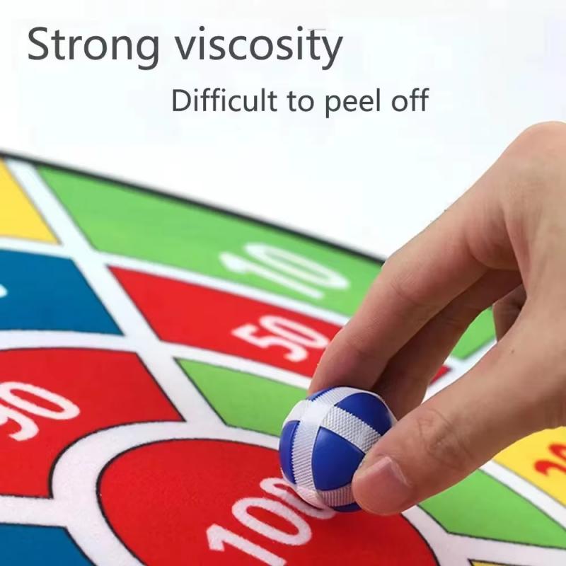 36cm Großes Kinder Schießziel Spielzeug Dartscheibe mit Klettbällen Indoor/Outdoor Spaß Party Spiel Spielaktivität für Kinder