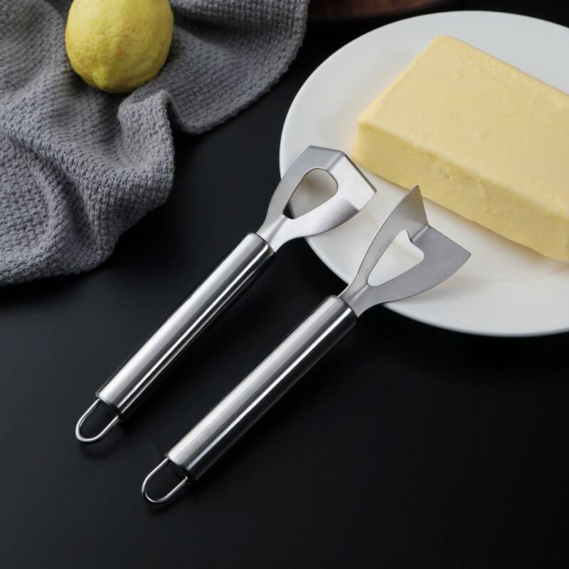 1/2/3Pcs Household Use Kitchen Stainless Steel Cake Cheese Knife Butter Cutter Shovel Cheese Tool Cream Spreader Easy To Cutter