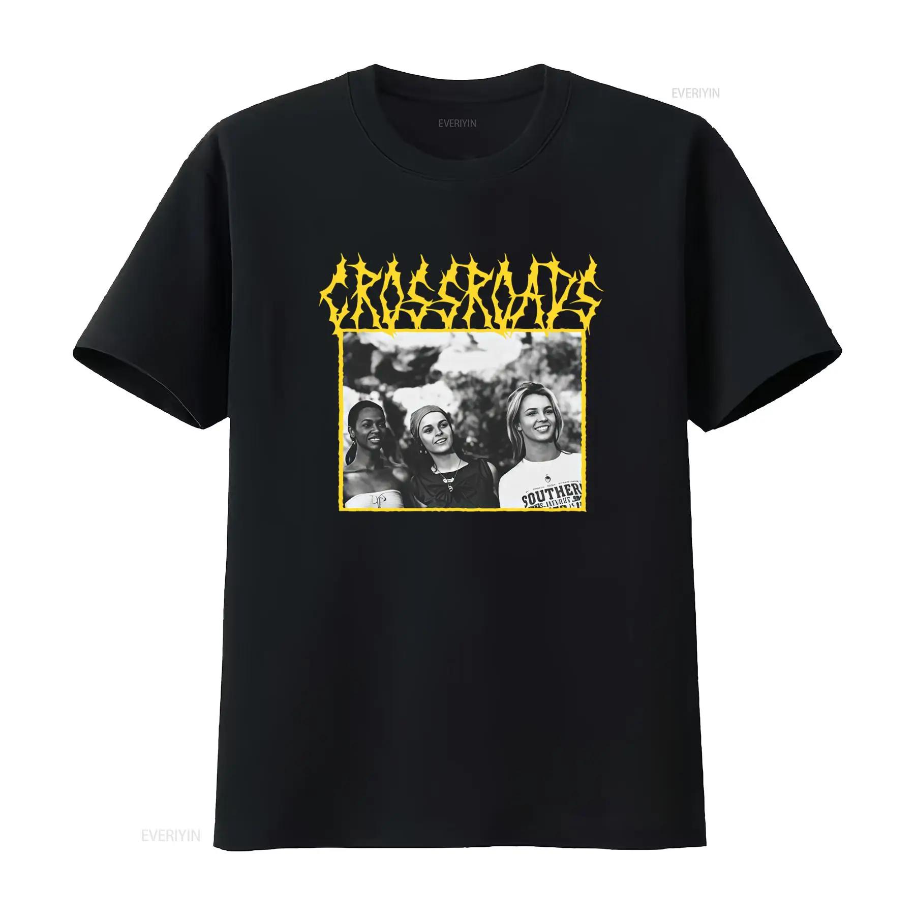 

Crossroads Punk Metal Parody 2000s Y2K Britney B Movie T Shirt vintage Washed Comfortable designer clothes - Men s Summer Cot... S разноцветный