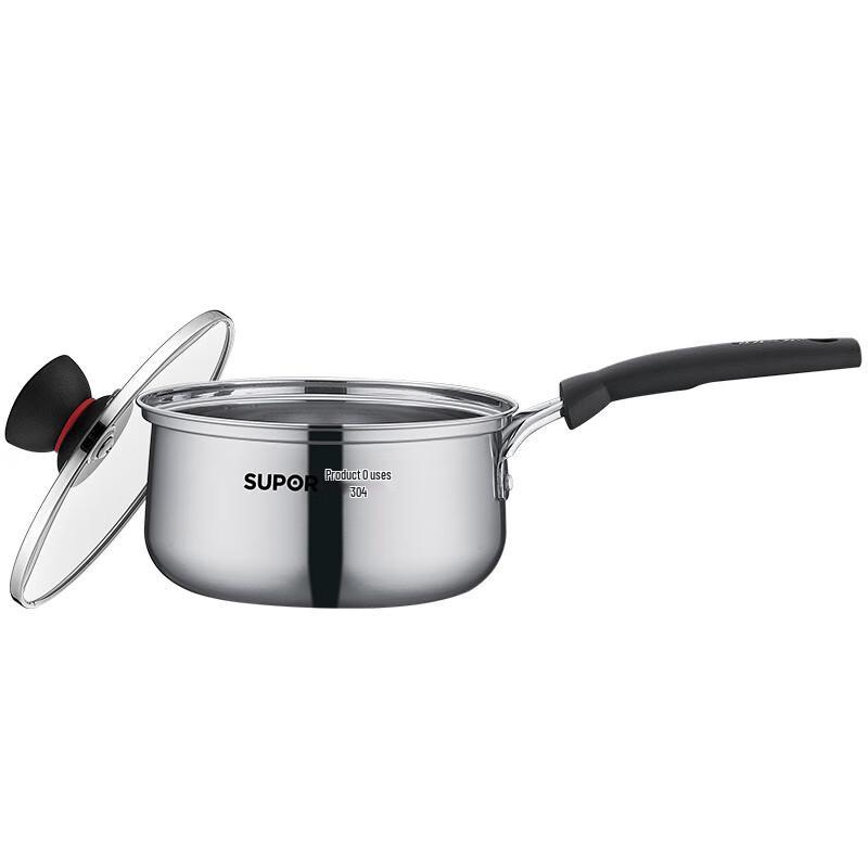 SUPOR 18cm Stainless Steel Milk Pot