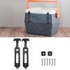 2Pcs T Handle Hasp Rubber Flexible Draw Latches with Screws Shock Absorbing Latches Replacement Toolbox Latches