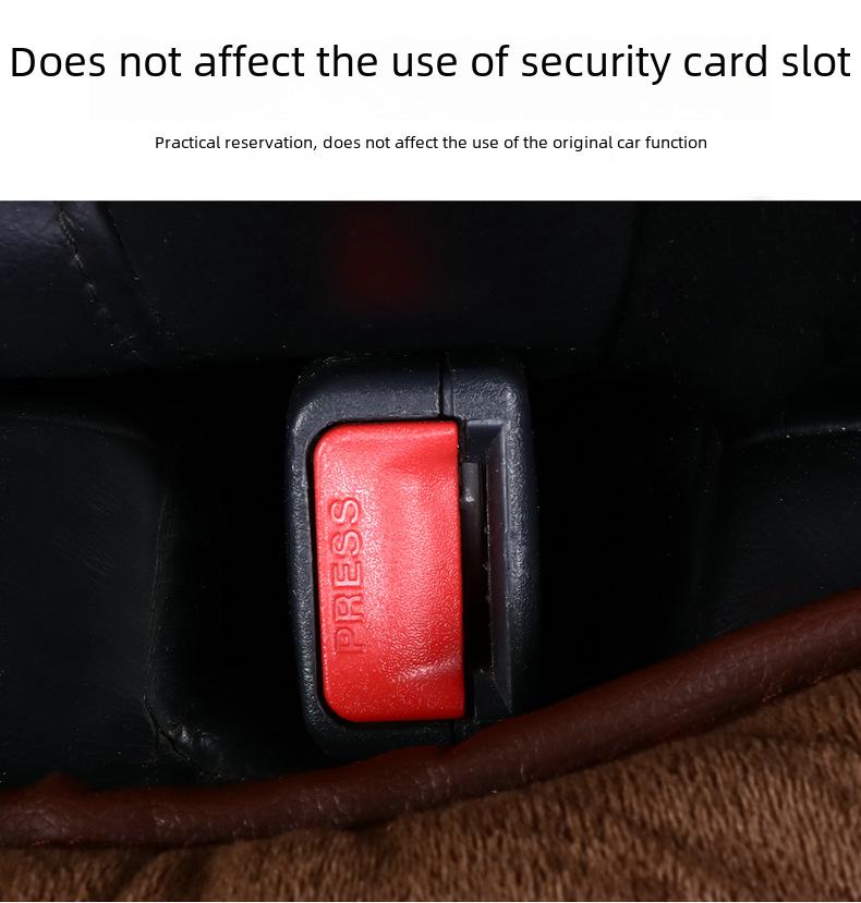 Autumn & Winter Plush Car Seat Cushion - Single Piece