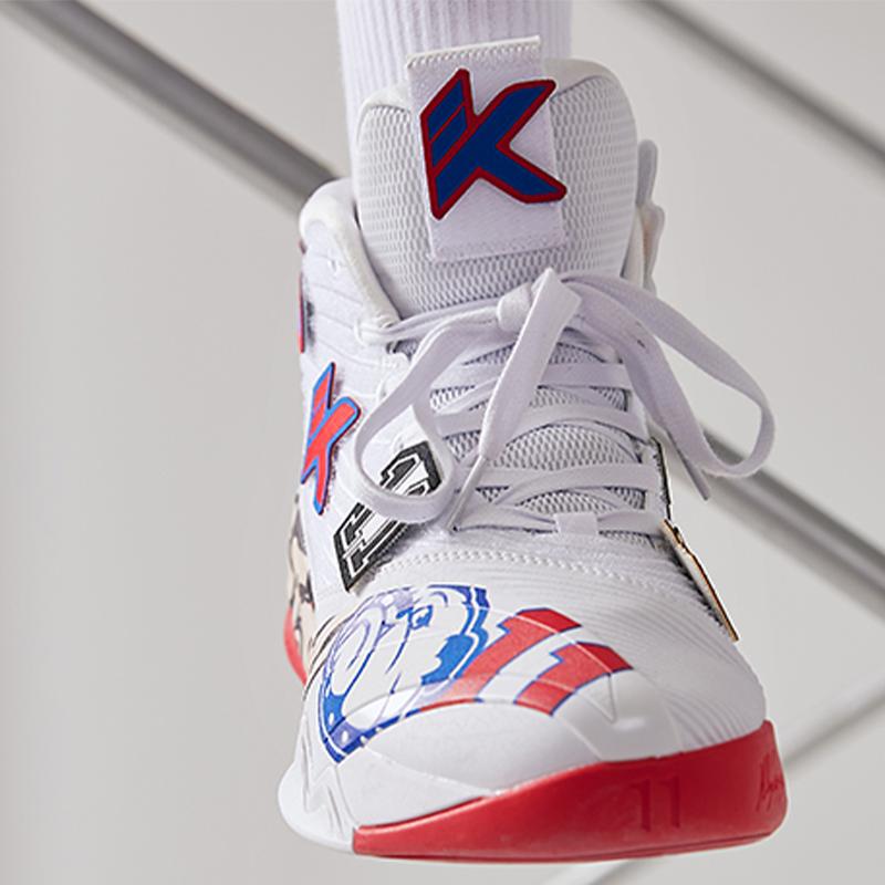 Anta KT6 Rocco Męskie Sneakersy Białe Niebieskie Czerwone 112211108-2
