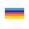 For Casio Small Square F-91W/A158W/A159W Series Screen Modification Stickers Rainbow Gradient Display Screen Coating Accessories