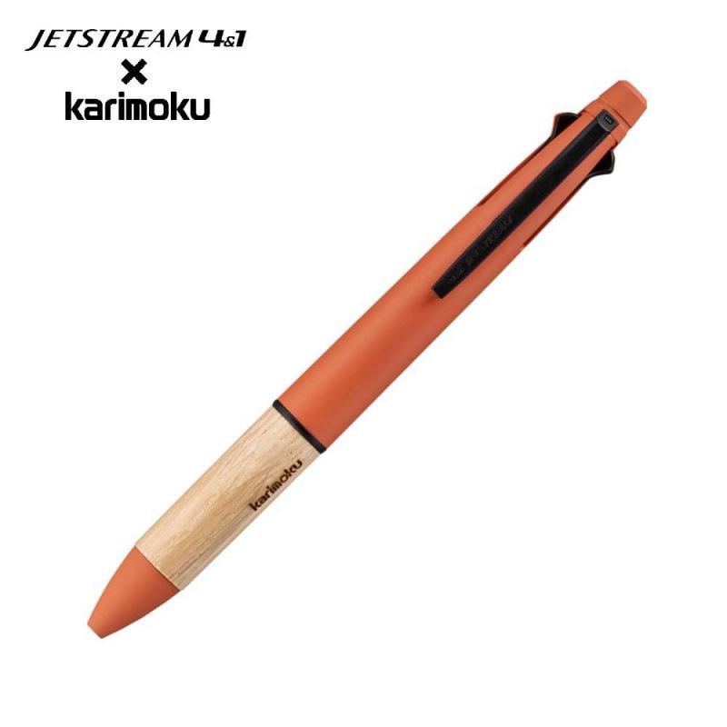 Karimoku x Uni Mitsubishi Jetstream 4+1 Begränsad Upplaga Trä Multi-penna