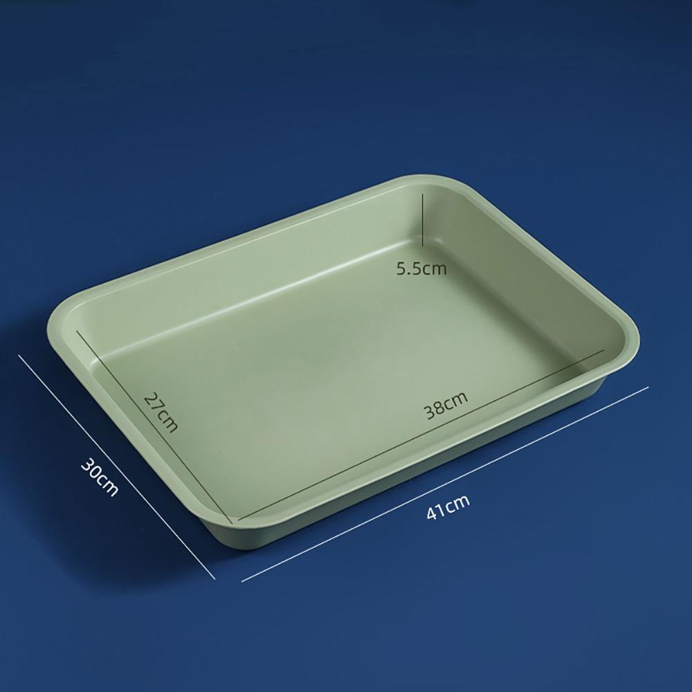 High Quality Multicolor Serving Tray Plastic Multi-sizes Storage Tray Rectangle Scratch Resistant Cooking Tray Tea Serving