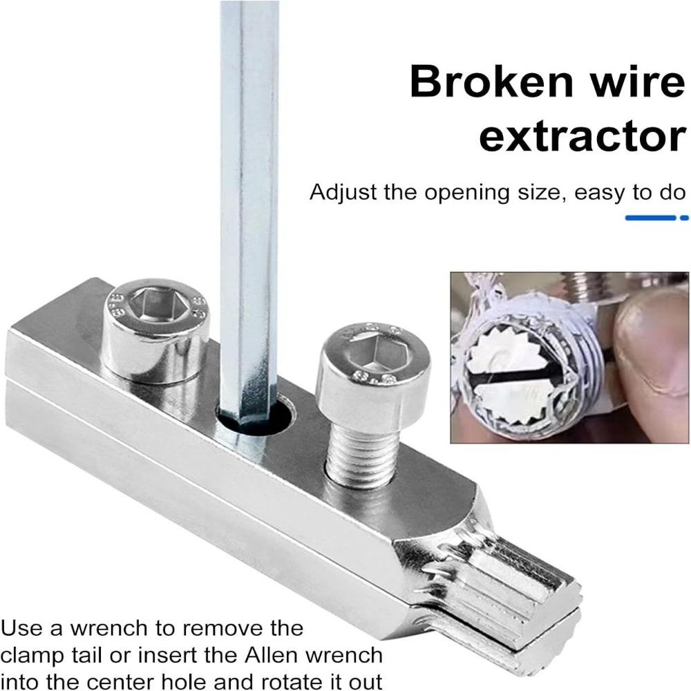 DIY Damaged Screw Extractor Set Multifunctional Broken Bolt Extractor Kit  for Men