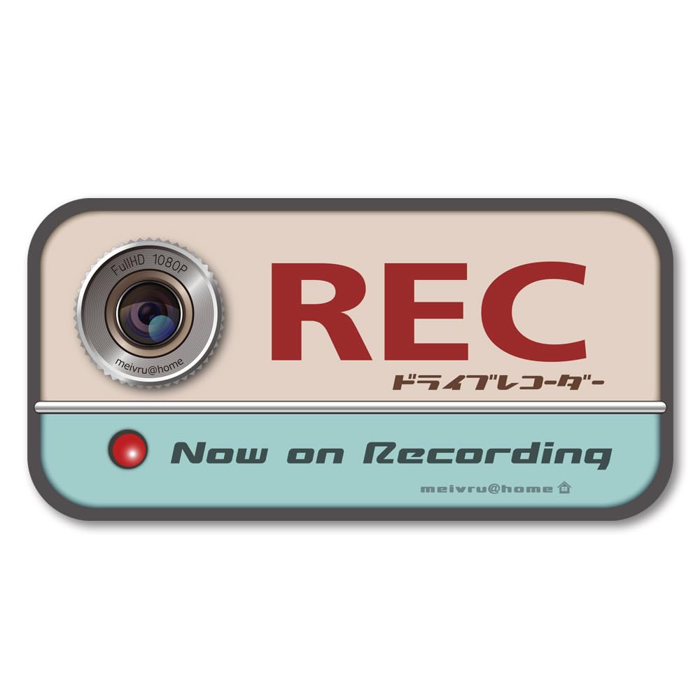 [Magnet] Drive Recorder Sticker Drive Recorder Sticker Drive Recorder Drive magnet